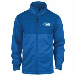 Dunbrooke Men's Detroit Lions Detroit Lions Explorer Tech Full-Zip Jacket