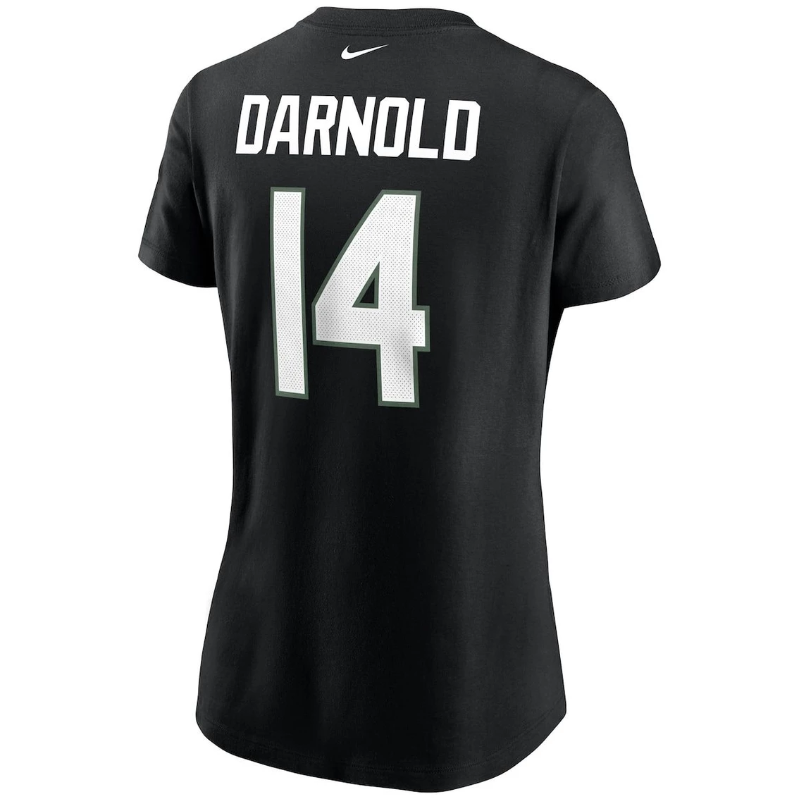 Nike Women's Sam Darnold Black New York Jets Name & Number T-Shirt - Image 4