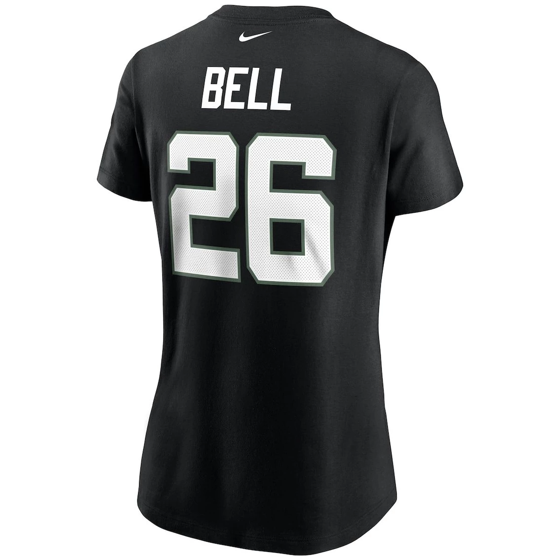 Nike Women's Le'Veon Bell Black New York Jets Name & Number T-Shirt - Image 4