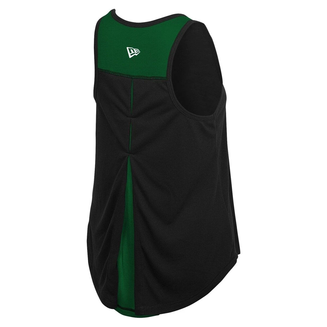 New Era Women's Black/Green New York Jets Combine Authentic Over The Top Tank Top - Image 4