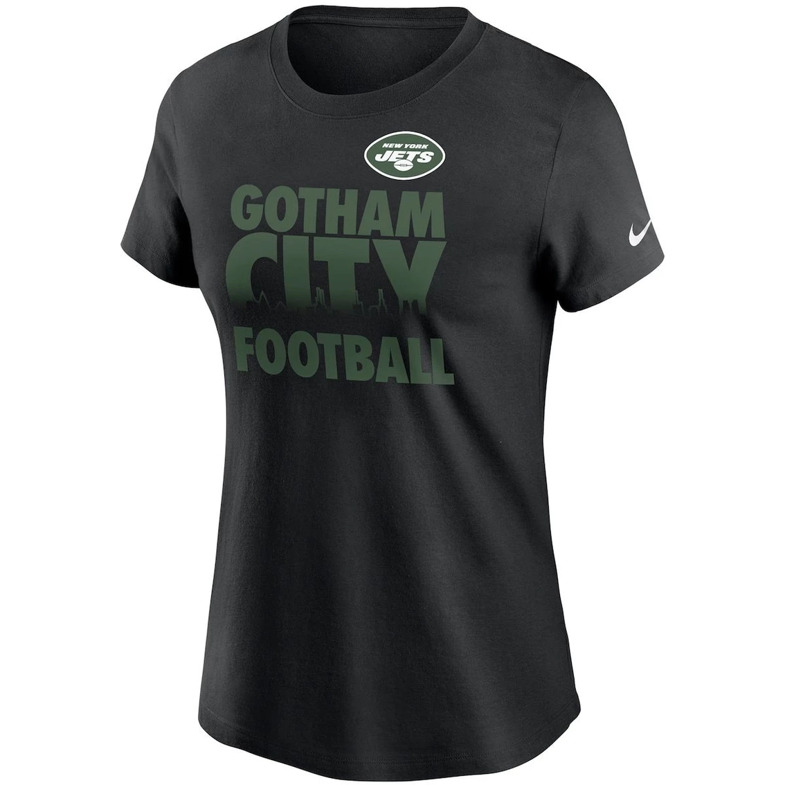 Nike Women's Black New York Jets Hometown Collection T-Shirt - Image 3